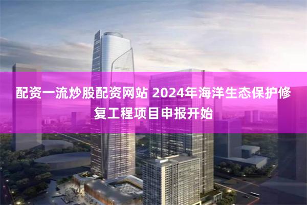 配资一流炒股配资网站 2024年海洋生态保护修复工程项目申报开始